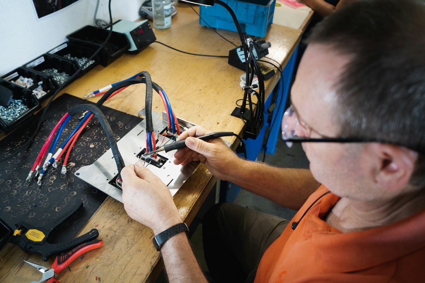 Appliance repair work